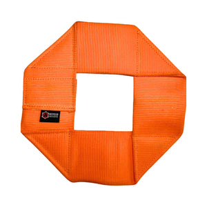 Fire Hose Dog Frisbee by Recycled Firefighter