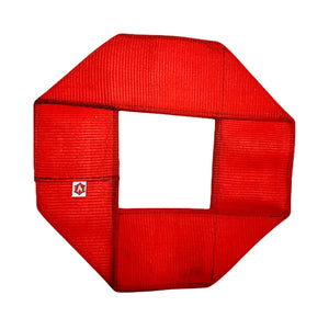 Fire Hose Dog Frisbee detail view by Recycled Firefighter