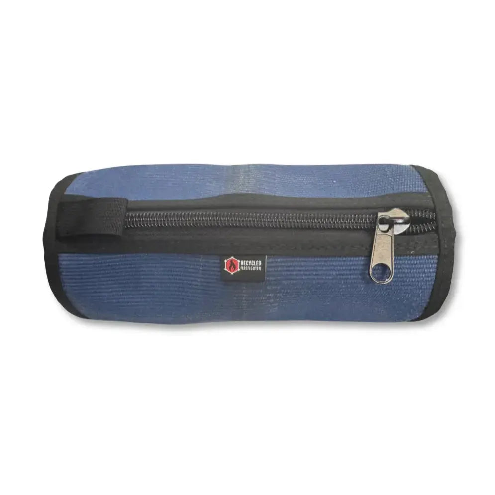 Fire Hose Dopp Kit by Recycled Firefighter, handmade leather goods main product photo