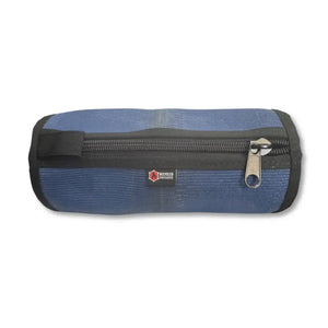 Fire Hose Dopp Kit by Recycled Firefighter, handmade leather goods main product photo