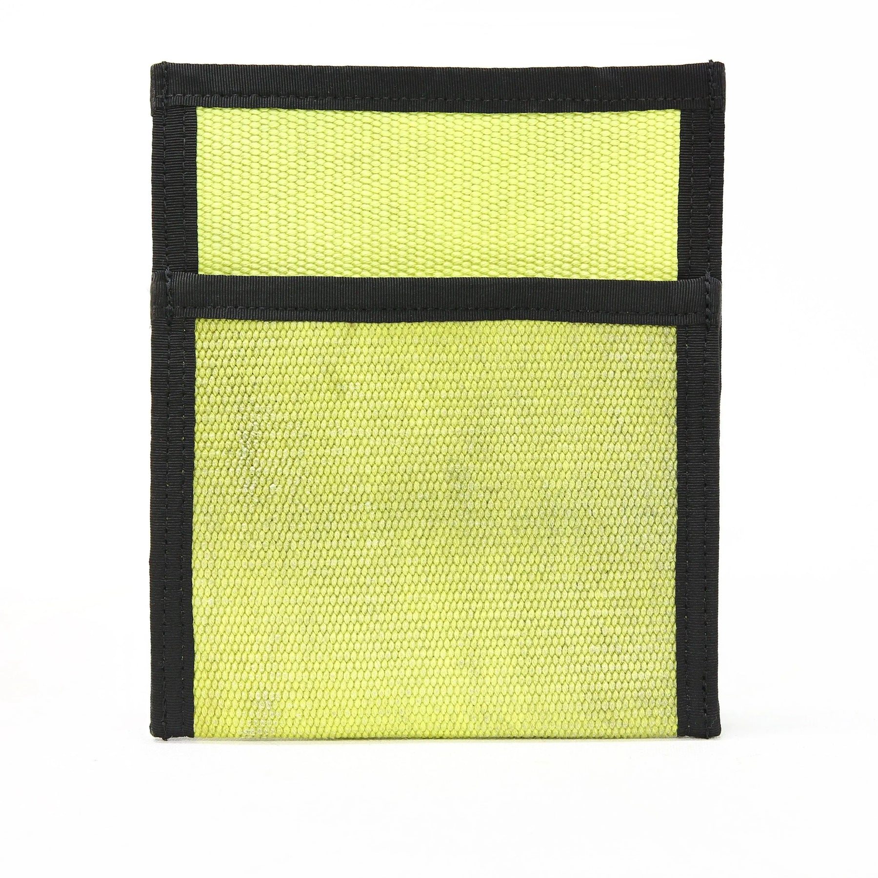 Fire Hose Tool Pouch by Recycled Firefighter, handmade leather goods detail photo 2