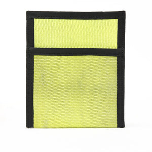 Fire Hose Tool Pouch by Recycled Firefighter, handmade leather goods detail photo 2
