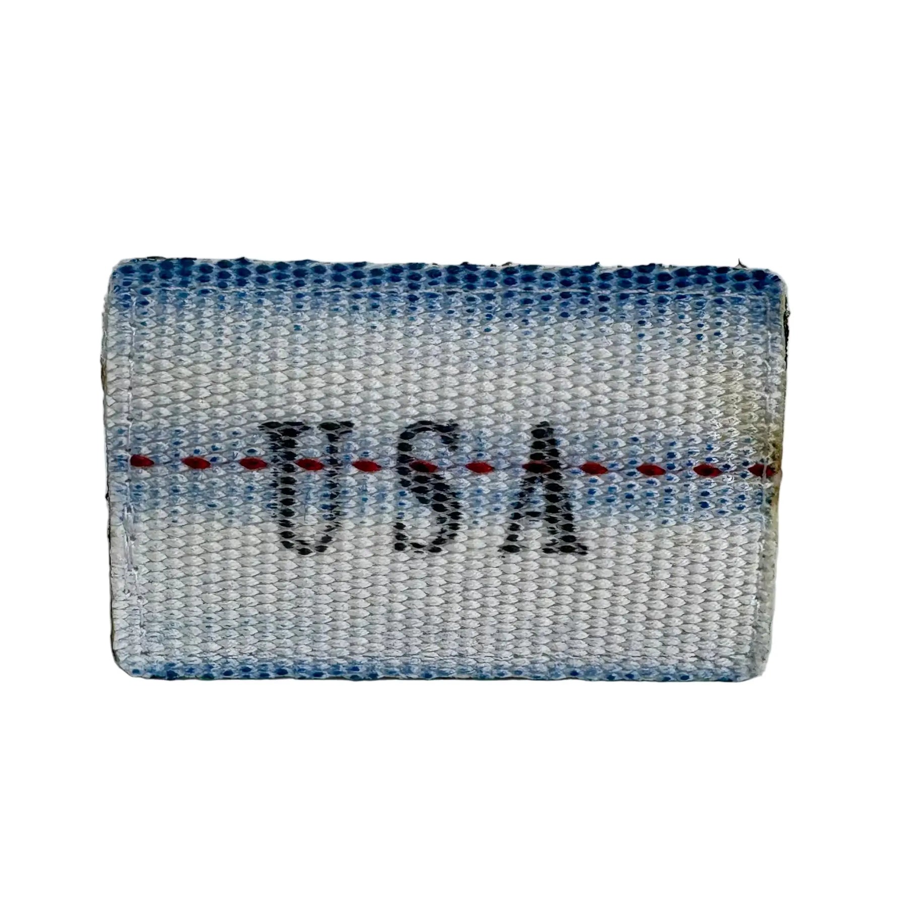 Firehose Patch by Recycled Firefighter, fabric patches detail photo 3