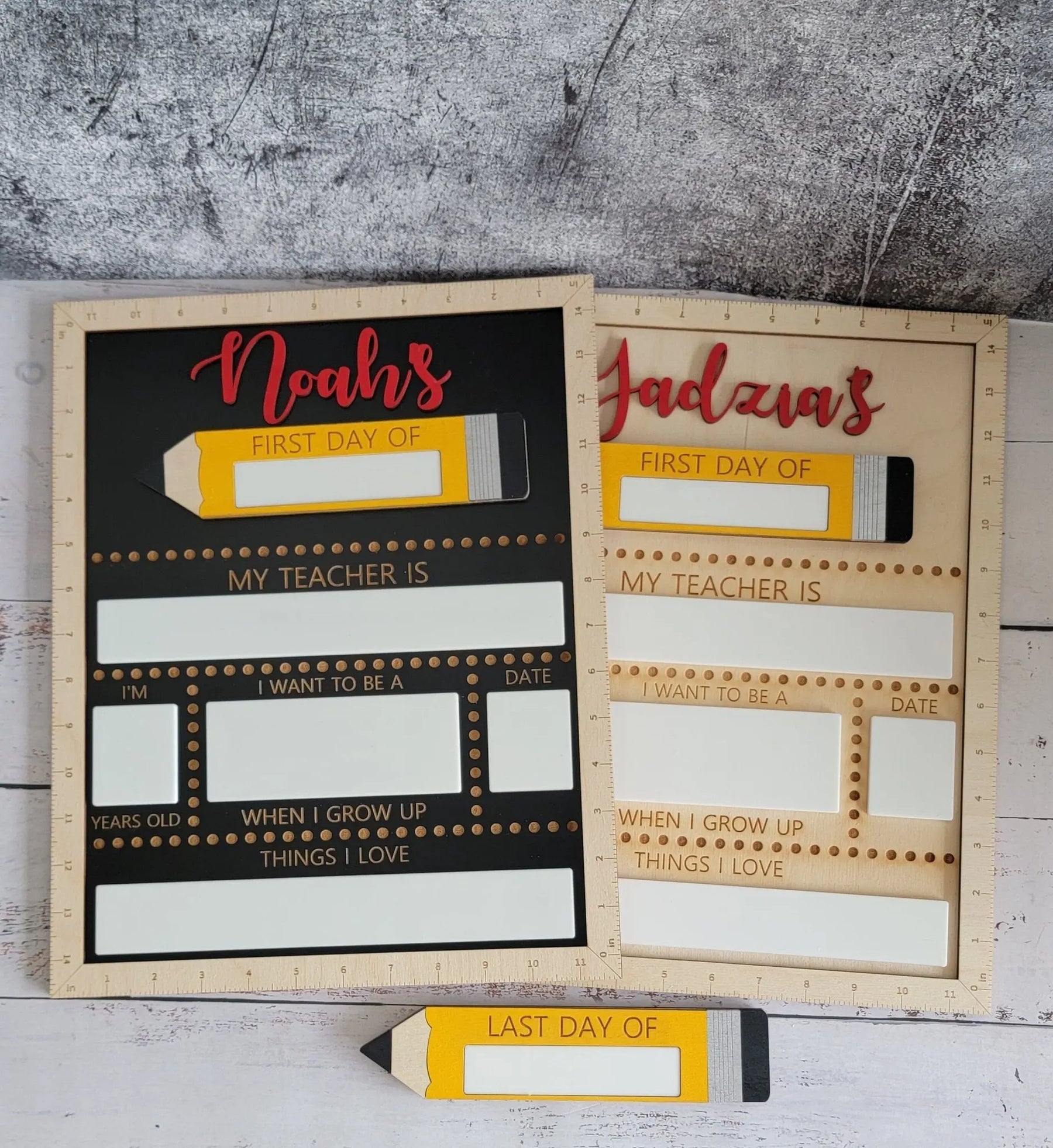 First Day of School Sign by EverLee Creations, Southern home decor detail photo 8