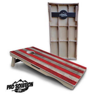 Large Stars & Stripes Cornhole Boards - Pro Solution Lite Series by Cornhole Solutions, custom cornhole board detail photo 10