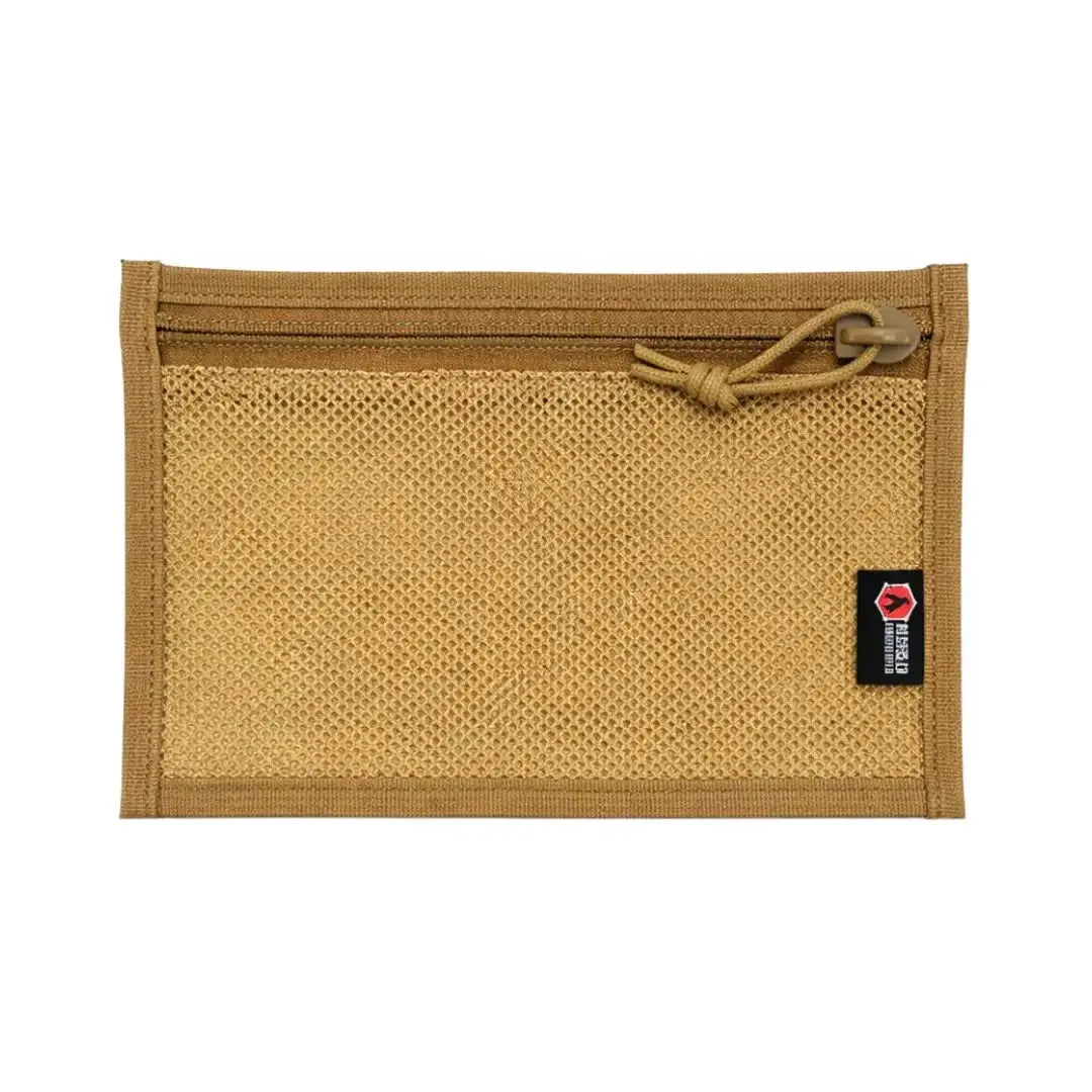 Flat EDC Pouch - Firehose Edition by Recycled Firefighter, handmade leather goods main product photo