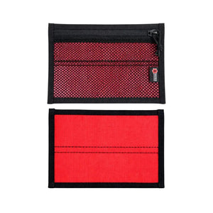 Flat EDC Pouch - Firehose Edition by Recycled Firefighter, handmade leather goods detail photo 15