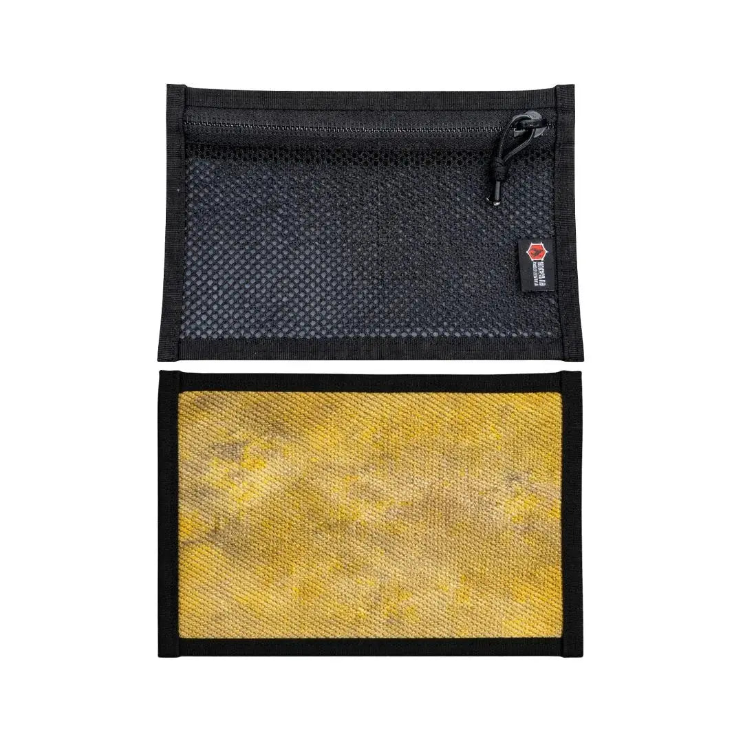 Flat EDC Pouch - Firehose Edition by Recycled Firefighter, handmade leather goods detail photo 18
