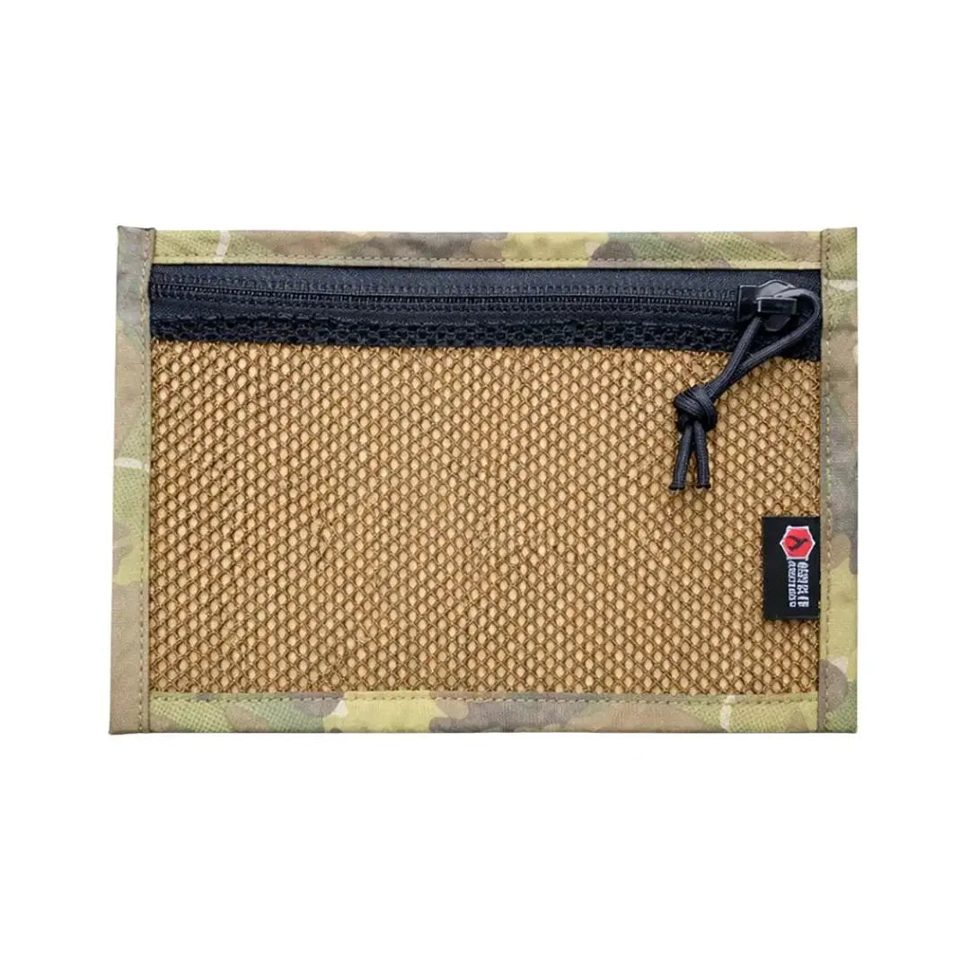 Flat EDC Pouch - Firehose Edition by Recycled Firefighter, handmade leather goods detail photo 22