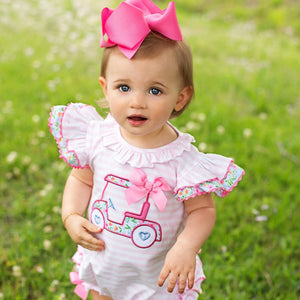 Floral Tee Time Bubble by Seven Lantern Lane, Southern lifestyle apparel detail photo 4