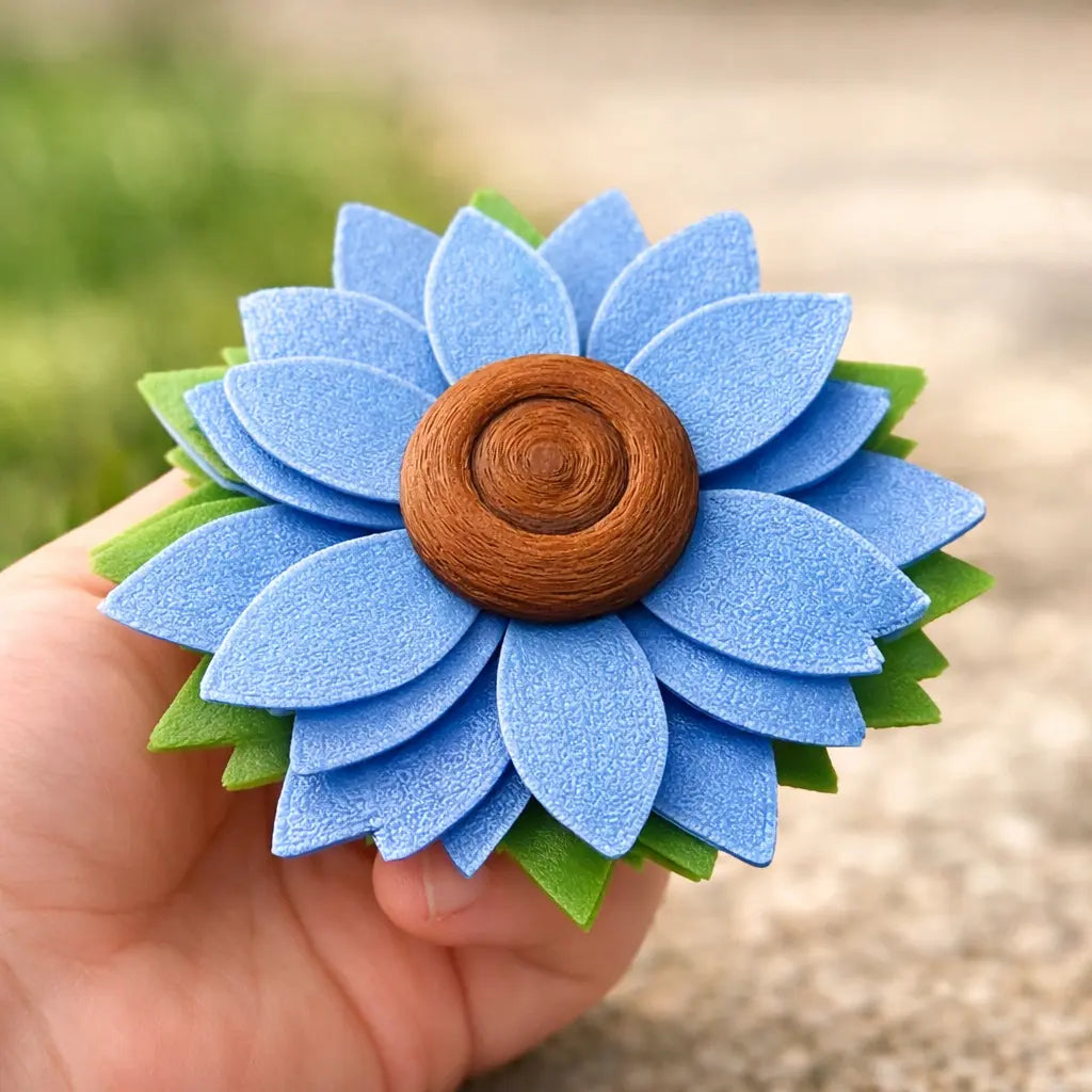 Flower Fidget Spinner Wholesale – Sunflower Sensory Spinner Bulk (12-72 Pack) | Teacher Supply by The Tween Space, Southern food gift detail photo 7