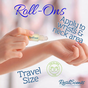 Forest Majesty Roll-On Oil – Where Strength Meets Serenity by ResilScents, natural skincare detail photo 7