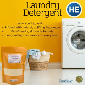 Forest Majesty™ Laundry Detergent | Mahogany & Teakwood Clean – ResilScents™ by ResilScents, Southern food gift detail photo 5