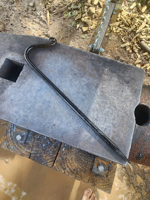Forged Tent Stakes by Redbeard's Forge LLC, tent stakes main product photo