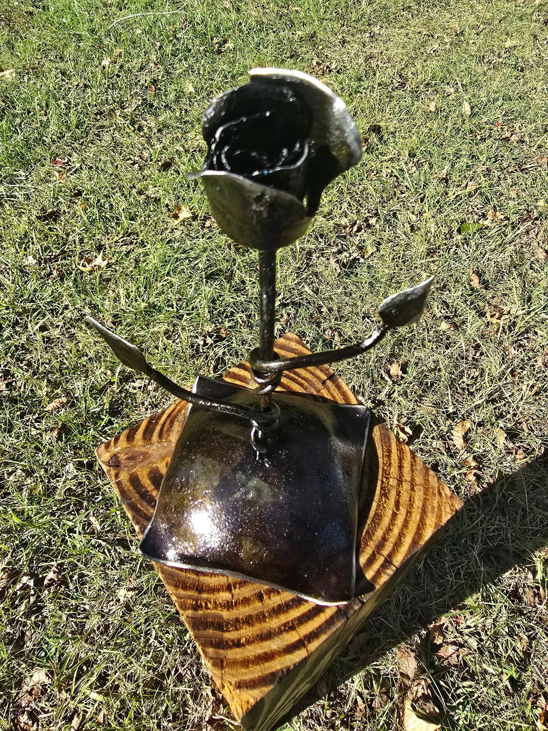 Forged Rose by Redbeard's Forge LLC, original artwork main product photo
