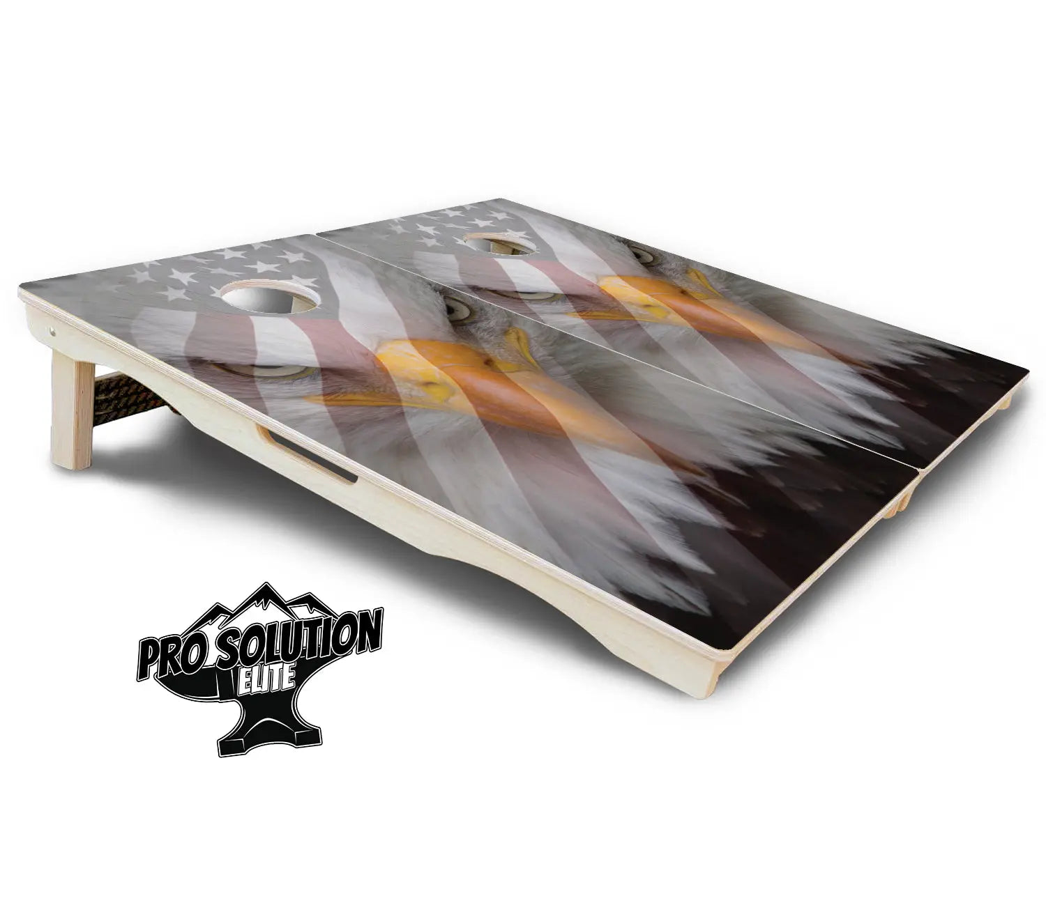 Freedom Eagle Cornhole Boards - Pro Solution Elite Series by Cornhole Solutions, custom cornhole board detail photo 5