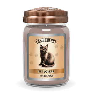 Fresh Feline™ - Large Jar Candle (Collective) by The Candleberry® Candle Company, scented candle main product photo