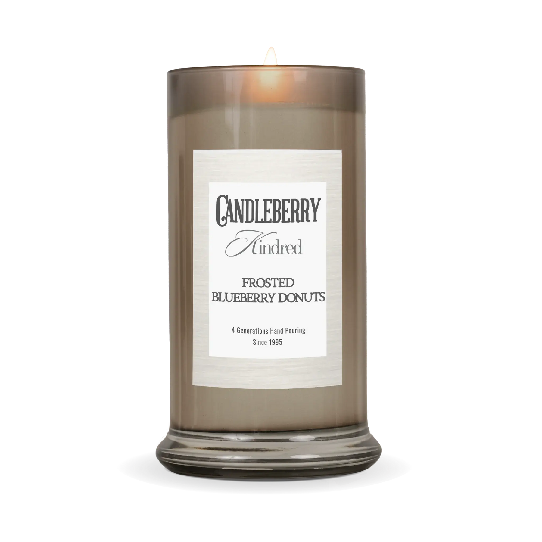 Frosted Blueberry Donuts™, Kindred, Large Jar Candle (Collective) by The Candleberry® Candle Company, scented candle detail photo 2