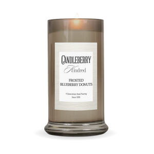 Frosted Blueberry Donuts™, Kindred, Large Jar Candle (Collective) by The Candleberry® Candle Company, scented candle detail photo 2