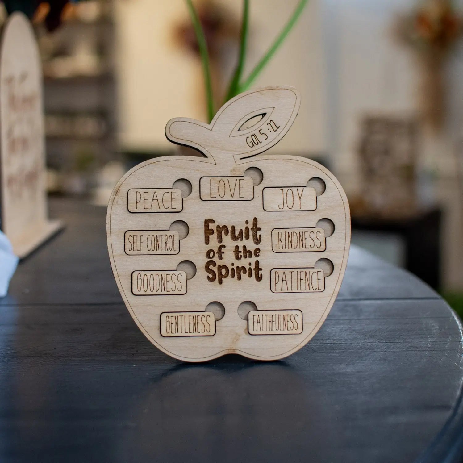 Fruit of the Spirit Wood Puzzle by Still Magnolia, pet accessory main product photo