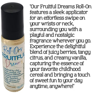 Fruitful Dreams Roll-On Oil – Fun. Fresh. Nostalgic. by ResilScents, natural skincare detail photo 2
