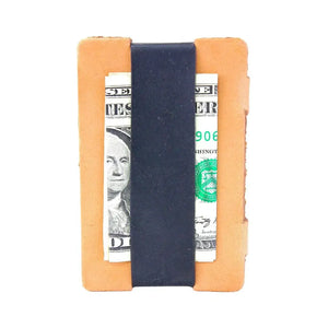 Full Grain Leather Card Wallet by Recycled Firefighter, paper gift main product photo