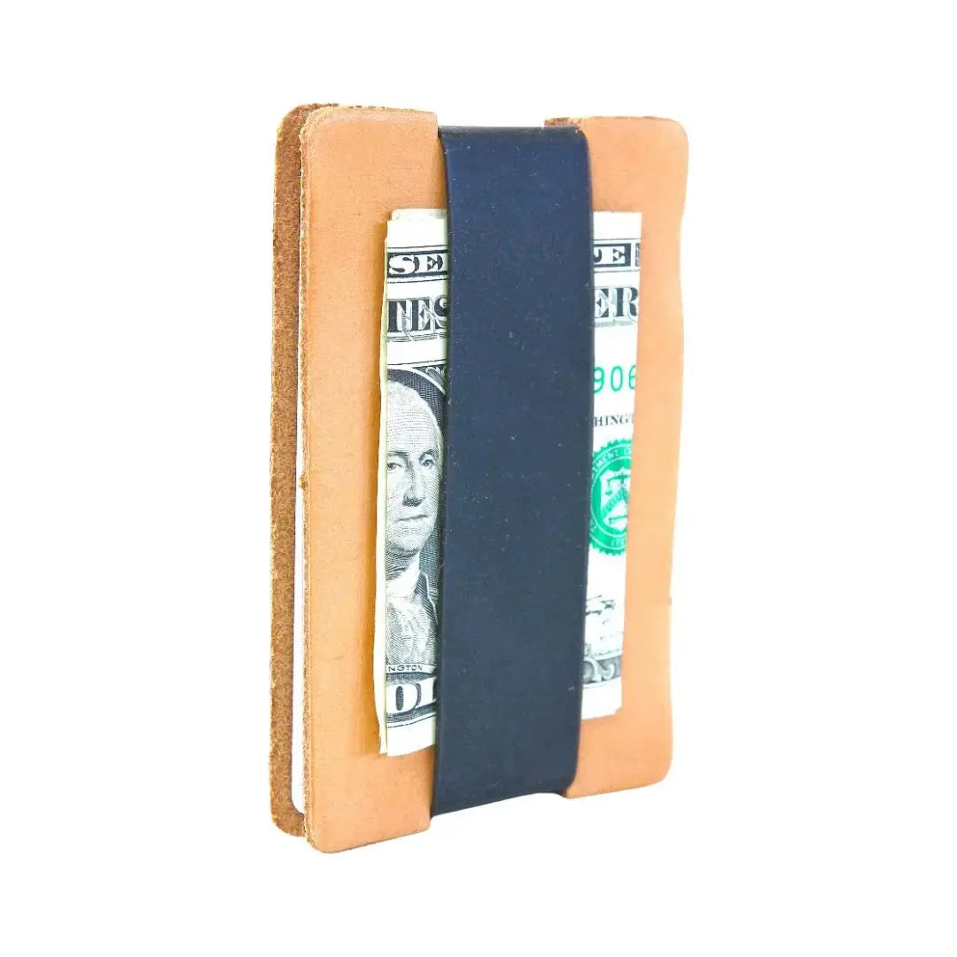 Full Grain Leather Card Wallet by Recycled Firefighter, paper gift detail photo 4