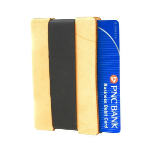 Full Grain Leather Card Wallet by Recycled Firefighter, paper gift detail photo 7