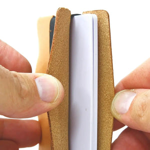 Full Grain Leather Card Wallet by Recycled Firefighter, paper gift detail photo 13