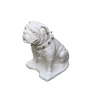 Georgia Bulldogs Natural White UGA Mascot Statue alternate view 8