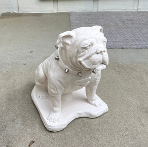 Georgia Bulldogs Natural White UGA Mascot Statue alternate view 4