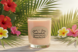 Jamaica Me Crazy soy candle and wax melts by Mam Jam’s Candle Company, detail image 6