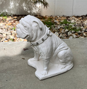Georgia Bulldogs Natural White UGA Mascot Statue alternate view 9