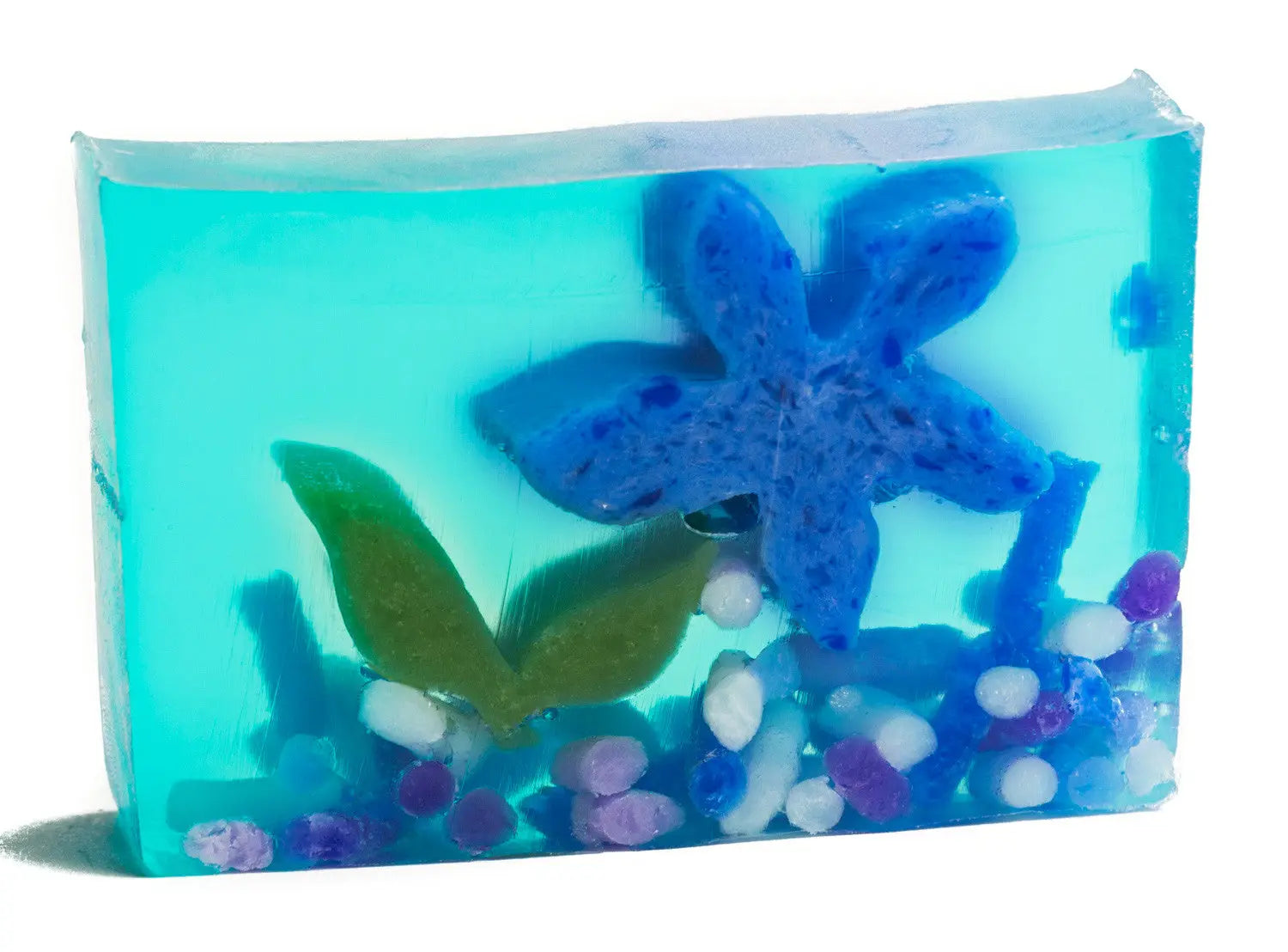 Garden Blossoms Soap Slice 5.5 Oz. by Essential Journeys, natural skincare main product photo