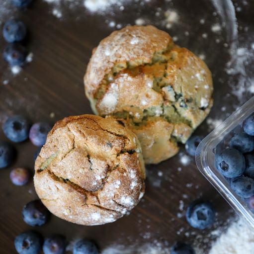Blueberry Blast Buttermilk Scones - Gluten Free by Two and a Half Irishmen - Traditional Irish Baking
