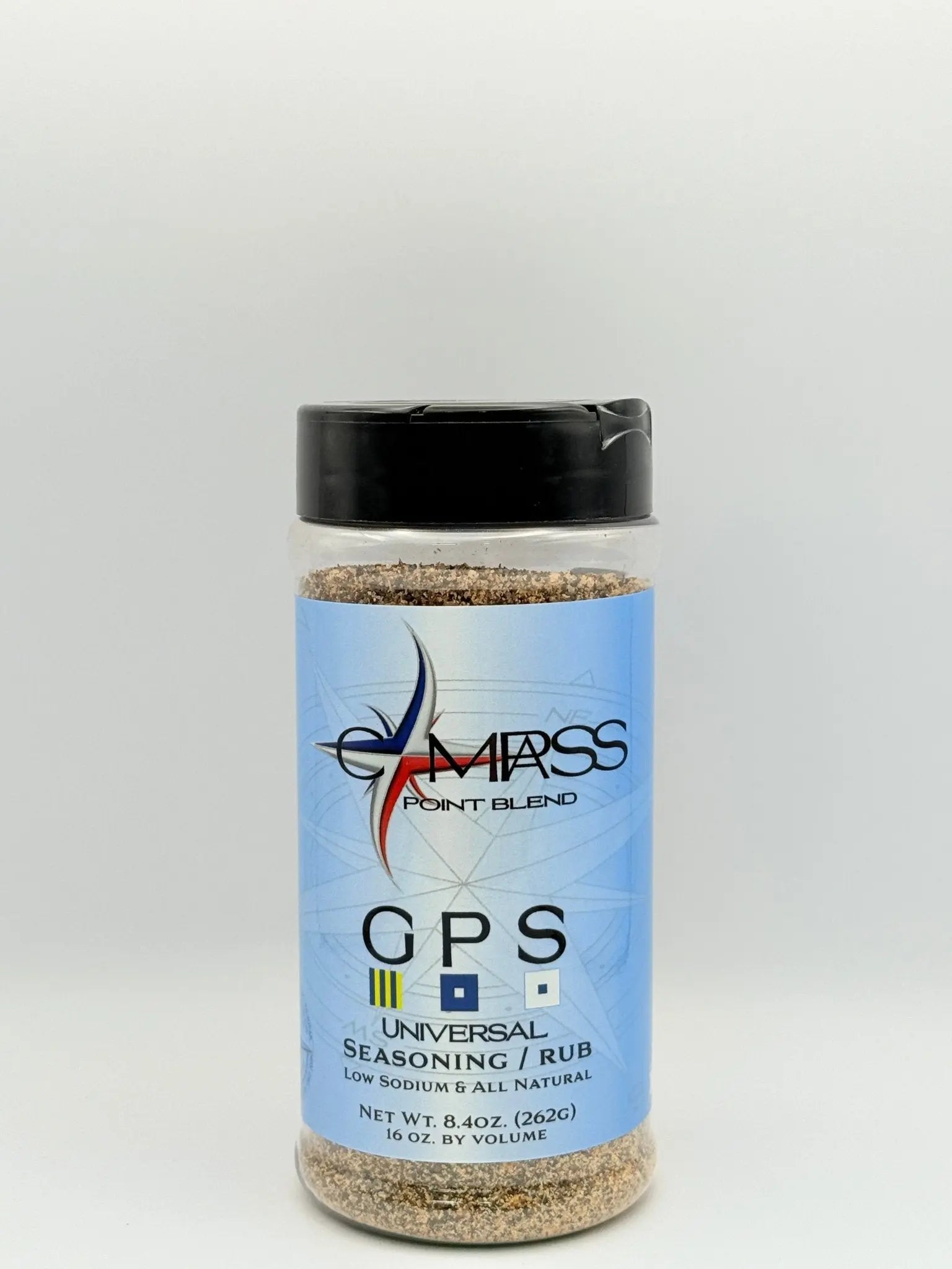 GPS Blend (Garlic, Pepper, Salt) by Compass Point, Southern food gift main product photo