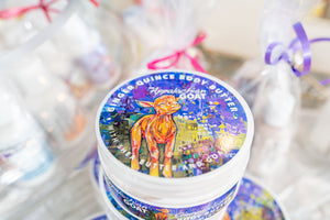 Ginger Quince Goats Milk Body Butter by Essential Journeys, natural skincare detail photo 4