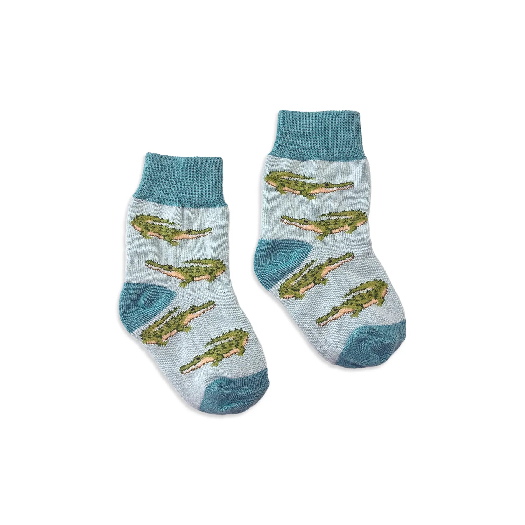 Gator Games Baby & Toddler Socks by Nola Tawk, children's boutique clothing detail photo 2