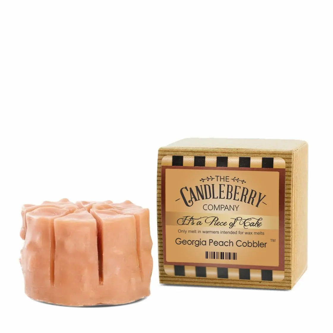 Georgia Peach Cobbler™, Tart Wax Melts (Collective) by The Candleberry® Candle Company, scented candle main product photo