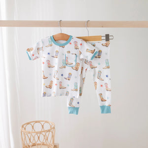 Giddy Up Organic Cotton Kids Pajamas by Nola Tawk, Southern food gift main product photo