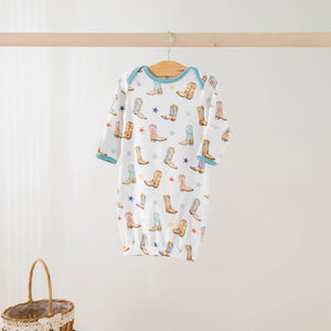Giddy Up Organic Cotton Kids Pajamas by Nola Tawk, Southern food gift detail photo 3