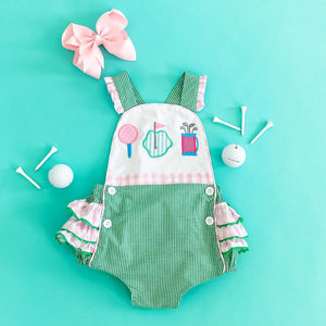 Girls Par-Tee Golf Bubble by Seven Lantern Lane, Southern lifestyle apparel main product photo
