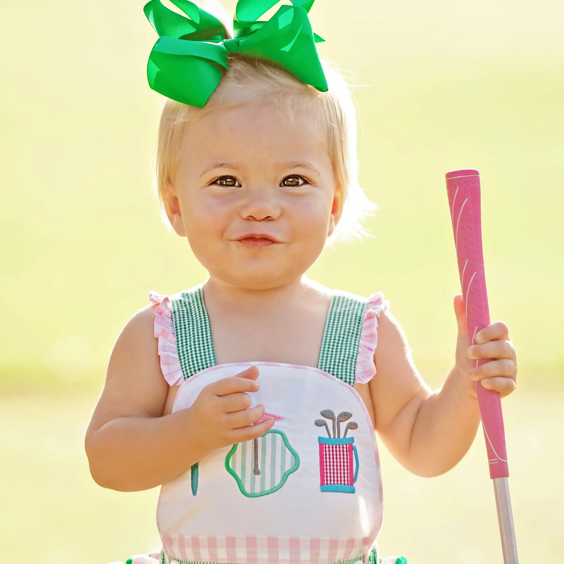 Girls Par-Tee Golf Bubble by Seven Lantern Lane, Southern lifestyle apparel detail photo 5