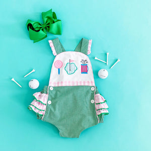 Girls Par-Tee Golf Bubble by Seven Lantern Lane, Southern lifestyle apparel detail photo 11
