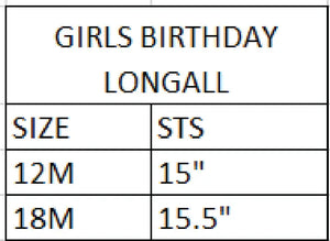 Girls Smocked First Birthday Longall by Seven Lantern Lane, children's boutique clothing detail photo 27