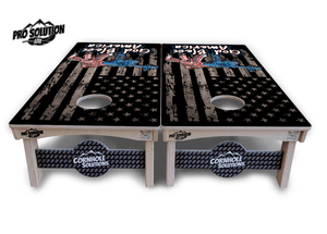 God Bless America Cornhole Boards - Pro Solution Lite Series