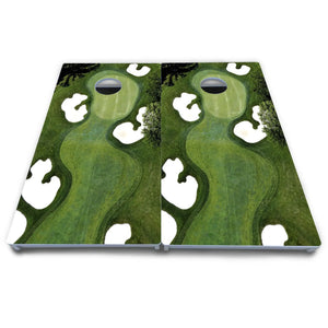 Golf Course Cornhole Boards - All Weather Series by Cornhole Solutions, custom cornhole board detail photo 4