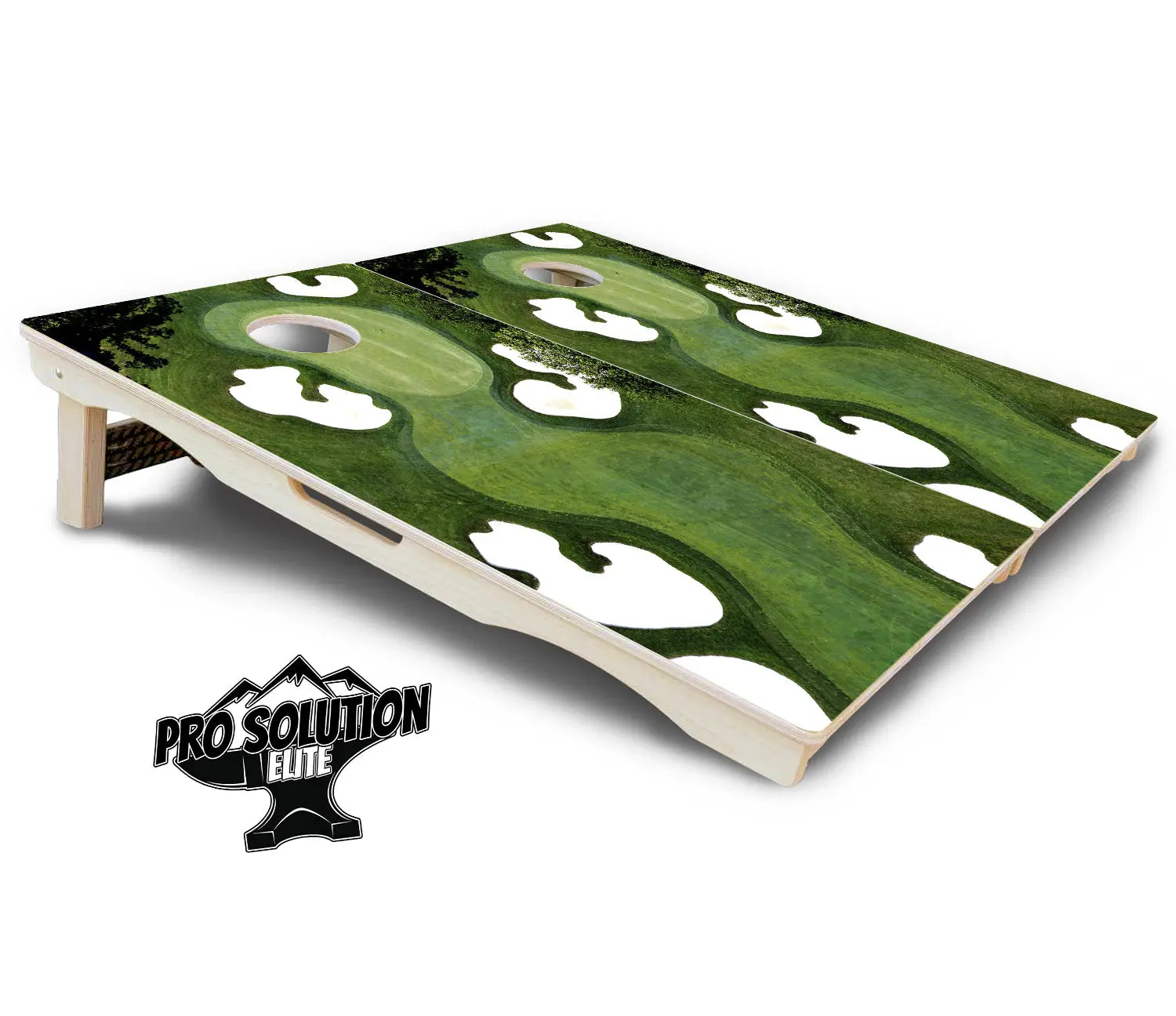 Golf Course Cornhole Boards - Pro Solution Elite Series by Cornhole Solutions, custom cornhole board detail photo 5