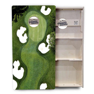 Golf Course Cornhole Boards - Professional Tournament Series by Cornhole Solutions, custom cornhole board detail photo 4