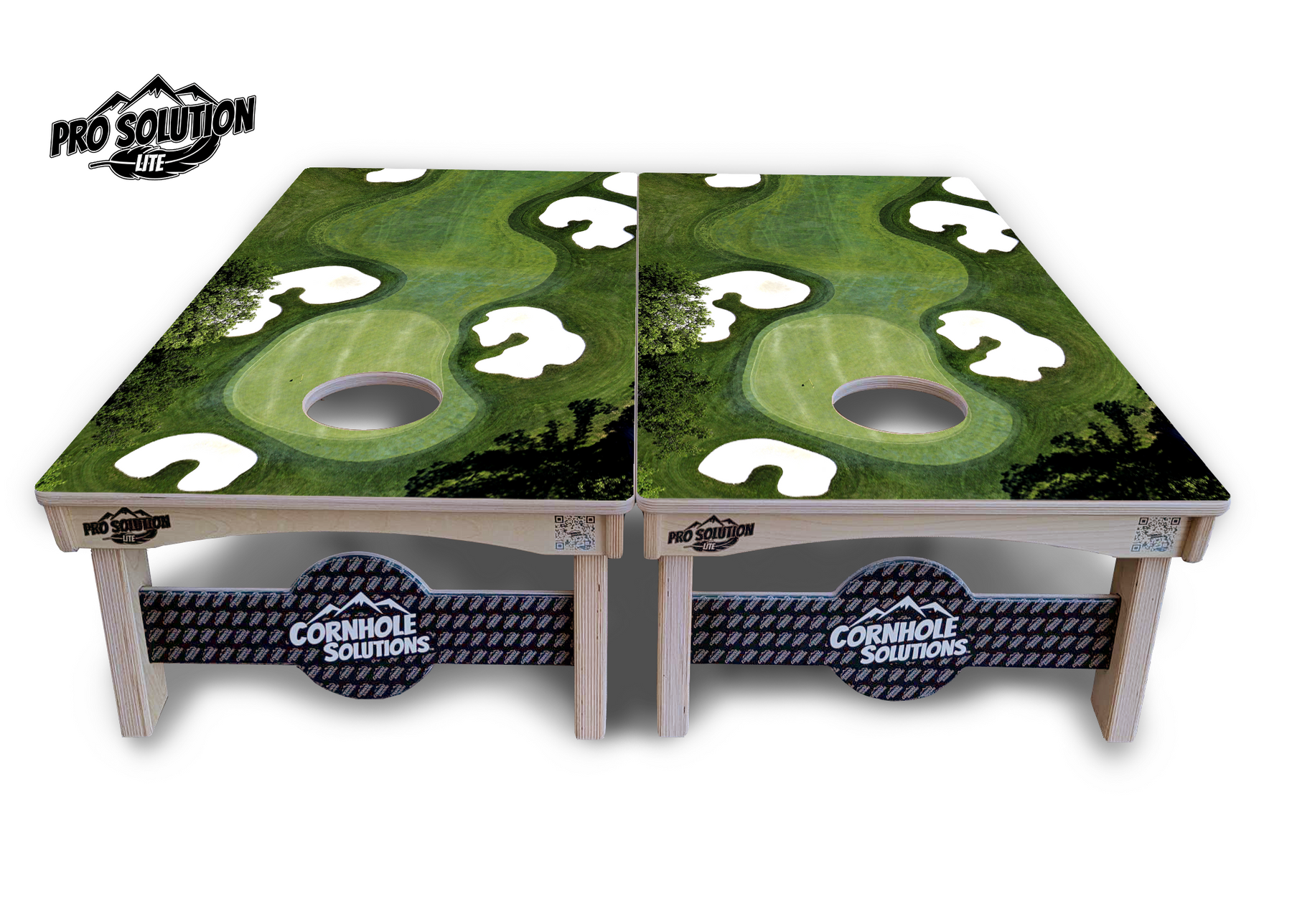 Golf Course Cornhole Boards - Pro Solution Lite Series by Cornhole Solutions, custom cornhole board detail photo 3